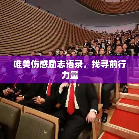 唯美伤感励志语录，找寻前行力量