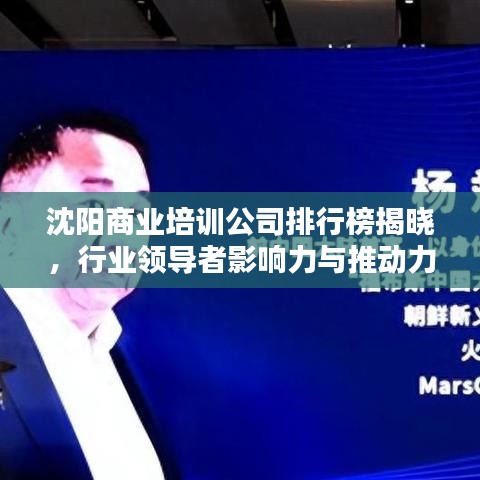 沈阳商业培训公司排行榜揭晓，行业领导者影响力与推动力深度解析