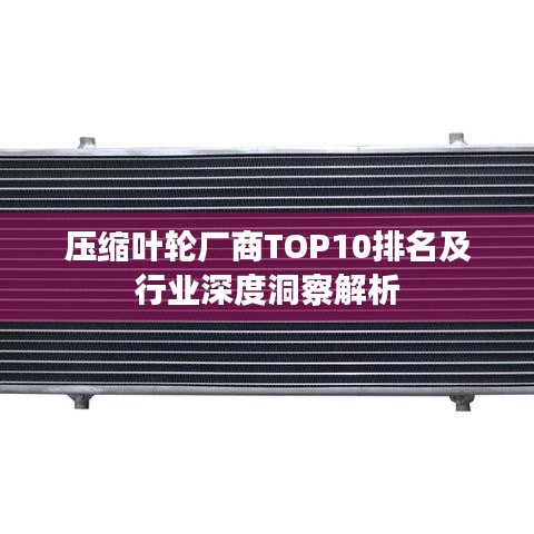 压缩叶轮厂商TOP10排名及行业深度洞察解析