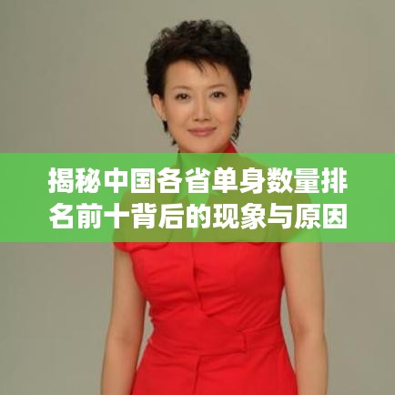 揭秘中国各省单身数量排名前十背后的现象与原因分析