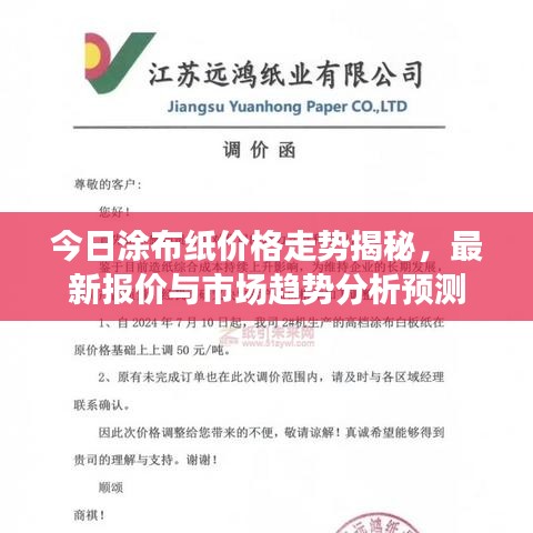 今日涂布纸价格走势揭秘，最新报价与市场趋势分析预测