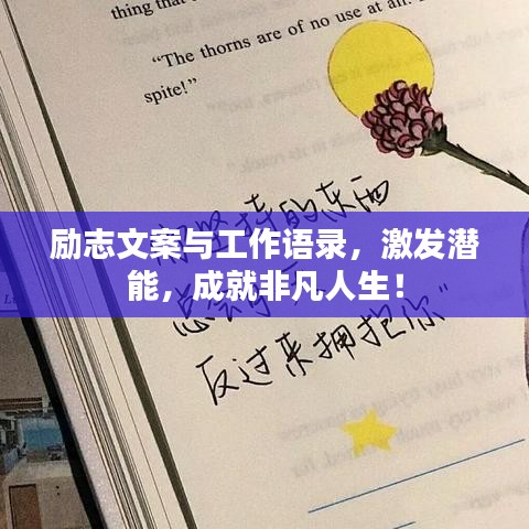 励志文案与工作语录，激发潜能，成就非凡人生！