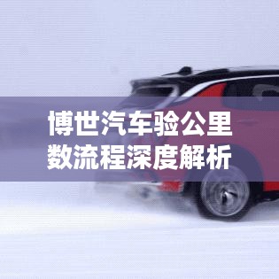 博世汽车验公里数流程深度解析，最新操作指南