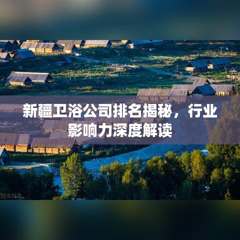 新疆卫浴公司排名揭秘，行业影响力深度解读