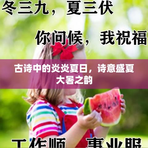 古诗中的炎炎夏日，诗意盛夏大暑之韵