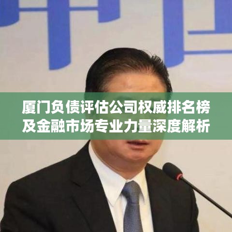 厦门负债评估公司权威排名榜及金融市场专业力量深度解析