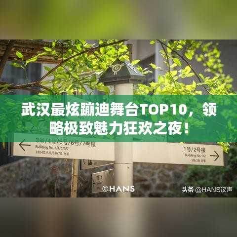 武汉最炫蹦迪舞台TOP10，领略极致魅力狂欢之夜！