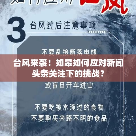 台风来袭！如皋如何应对新闻头条关注下的挑战？