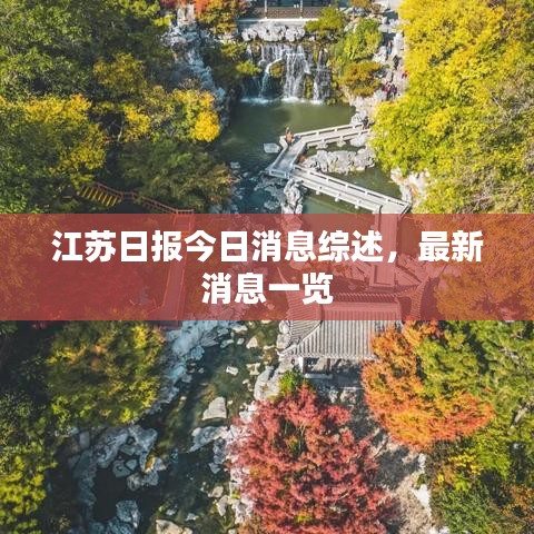 江苏日报今日消息综述，最新消息一览