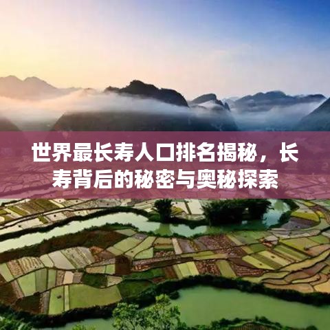 世界最长寿人口排名揭秘，长寿背后的秘密与奥秘探索