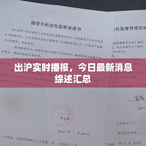 出沪实时播报，今日最新消息综述汇总
