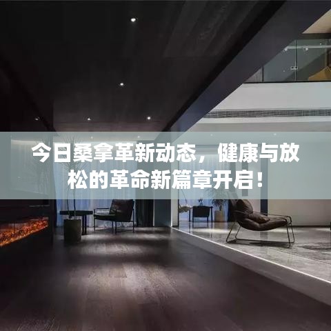 今日桑拿革新动态，健康与放松的革命新篇章开启！