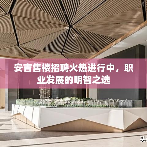 安吉售楼招聘火热进行中，职业发展的明智之选