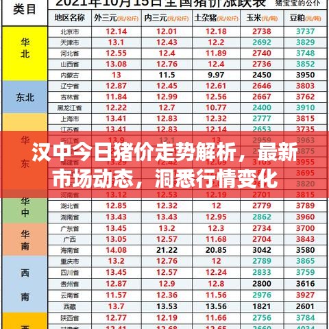 汉中今日猪价走势解析，最新市场动态，洞悉行情变化