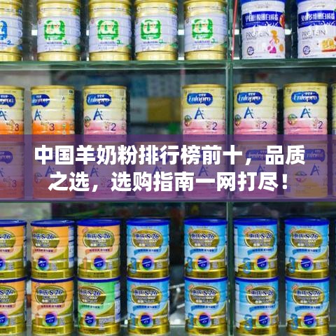 中国羊奶粉排行榜前十，品质之选，选购指南一网打尽！
