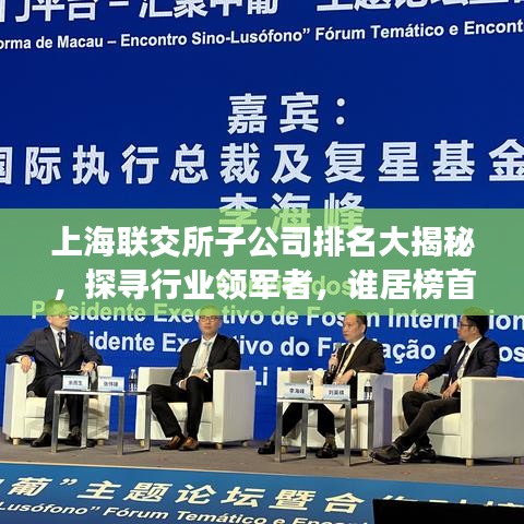 上海联交所子公司排名大揭秘，探寻行业领军者，谁居榜首？