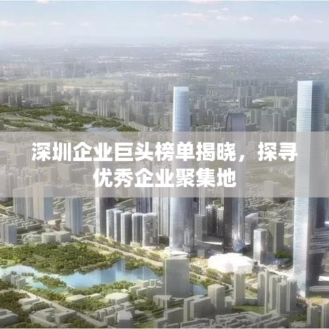 深圳企业巨头榜单揭晓，探寻优秀企业聚集地