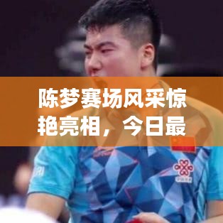 陈梦赛场风采惊艳亮相，今日最新战况图片独家呈现！